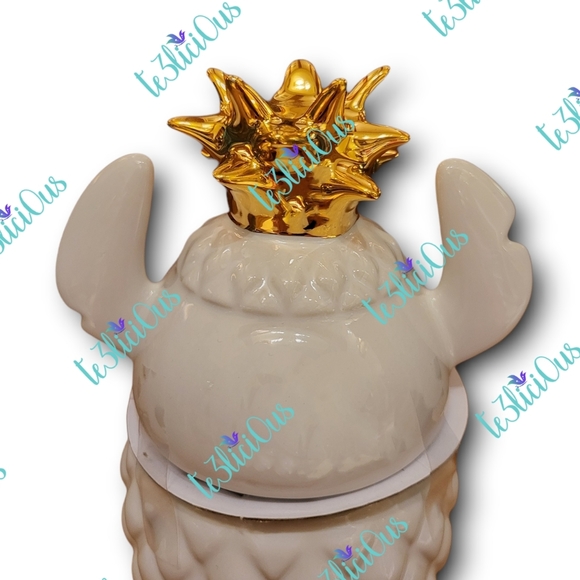DISNEY PARKS STITCH PINEAPPLE SCENTED CANDLE - Picture 6 of 6